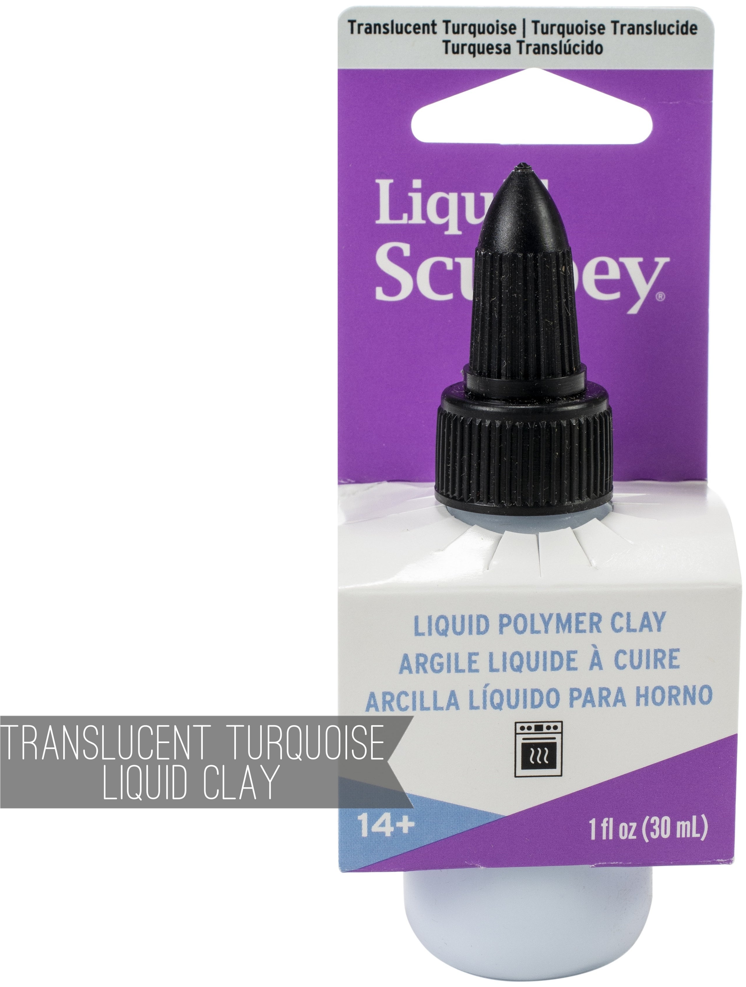 Liquid Sculpey - Black, 1 oz
