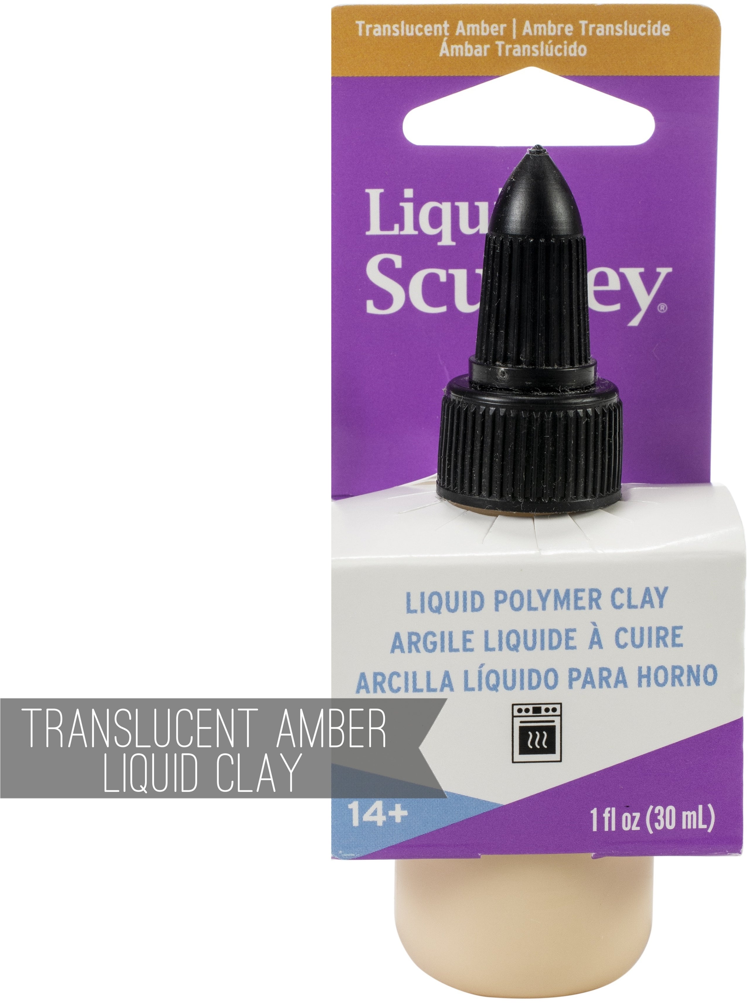 Sculpey liquid polymer clay, Glow in The Dark, 30 ml