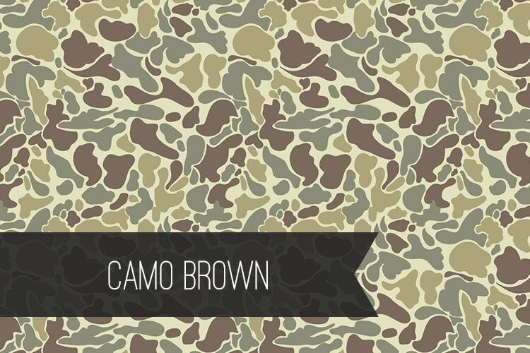 Camouflage Camo Modern Pattern Decal 12 x 12 Sheet Waterproof - Gloss  Finish